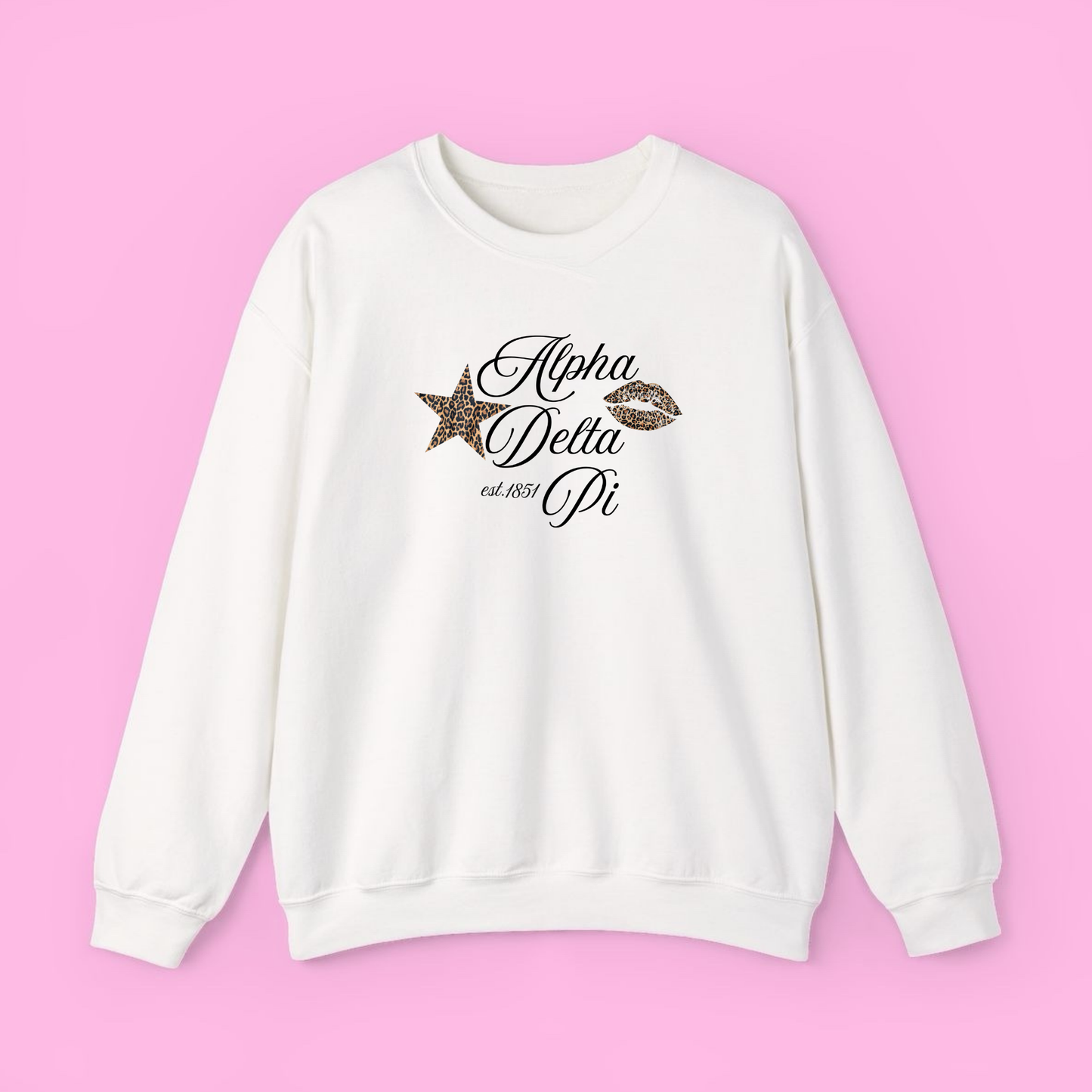 Glammed Out Sweatshirt-Alpha Delta Pi