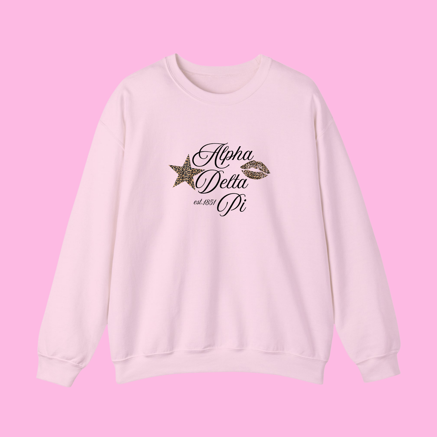 Glammed Out Sweatshirt-Alpha Delta Pi