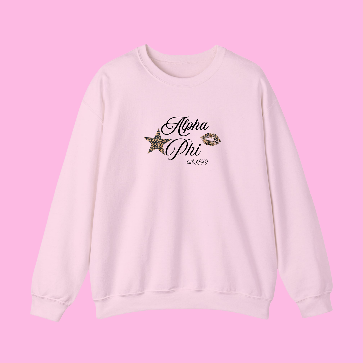 Glammed Out Sweatshirt- Alpha Phi