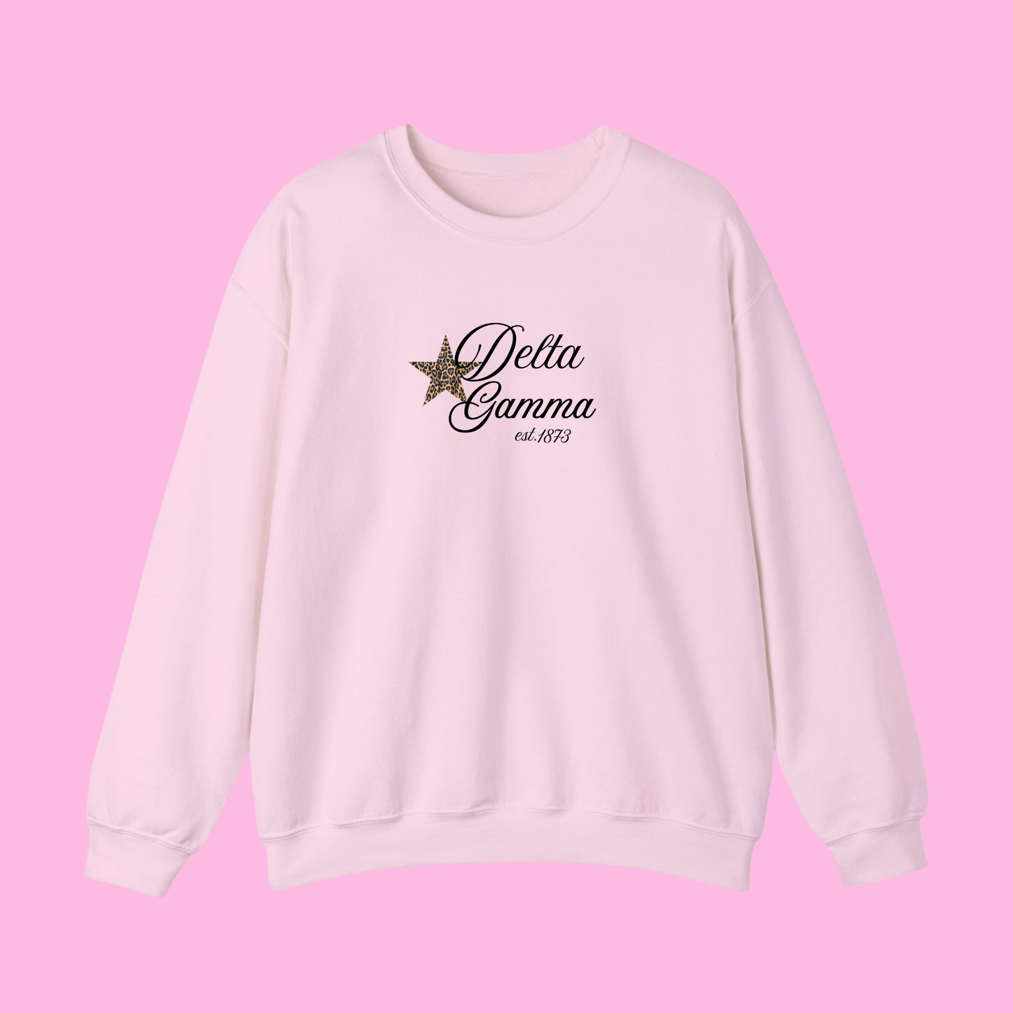 Glammed Out Sweatshirt- Delta Gamma