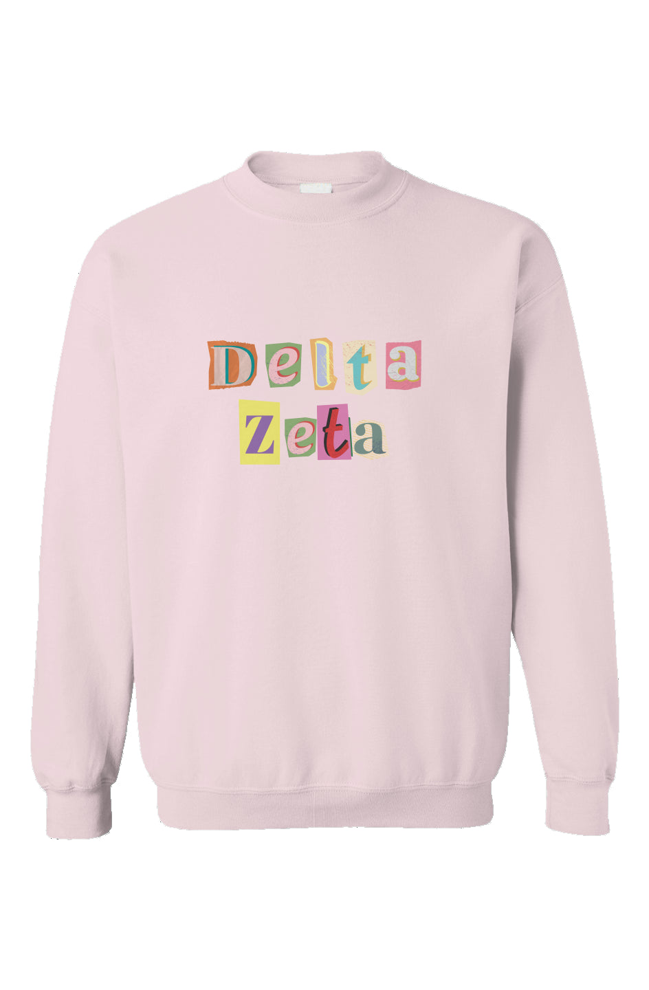 90’s Throwback Sweatshirt- Delta Zeta
