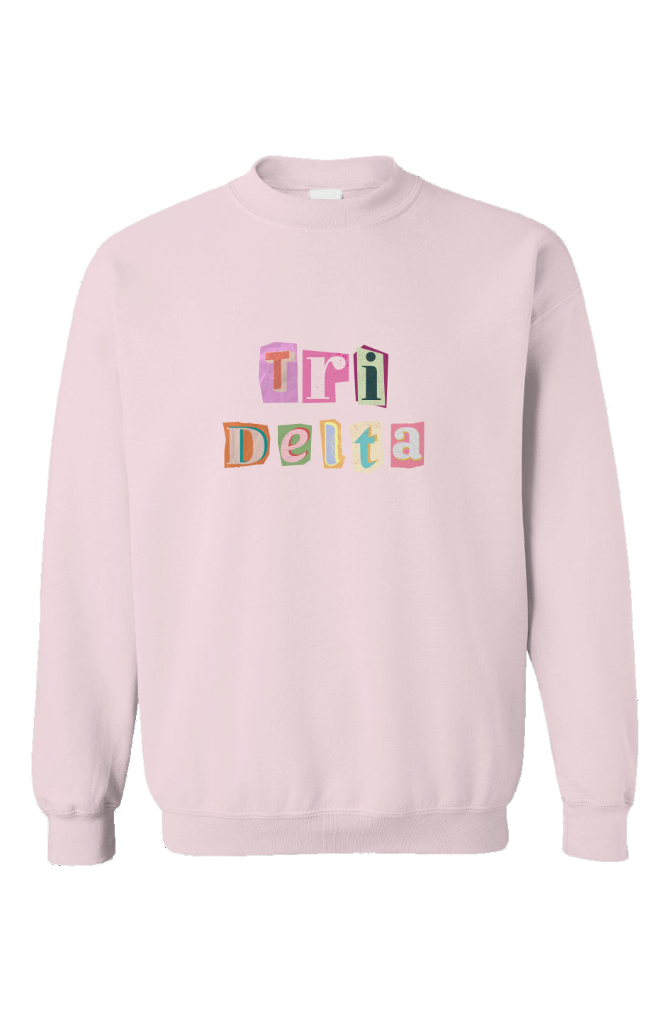 90’s Throwback Sweatshirt- Tri Delta