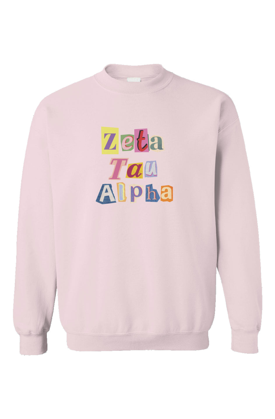 90’s Throwback Sweatshirt- Zeta Tau Alpha