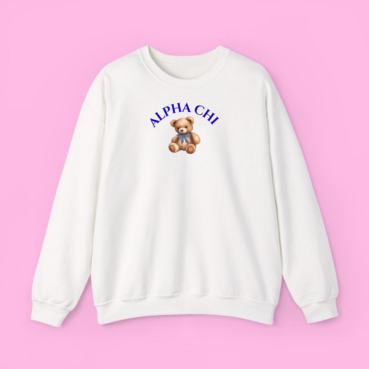 Teddy Sweatshirt- Alpha Chi Omega