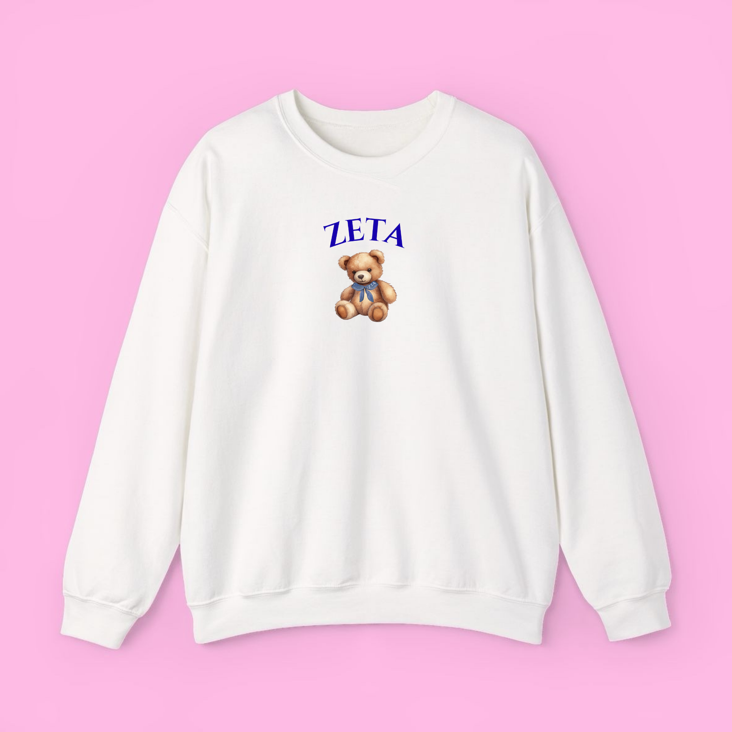 Teddy Sweatshirt- Zeta Tau Alpha