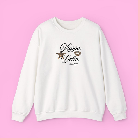 Glammed Out Sweatshirt- Kappa Delta
