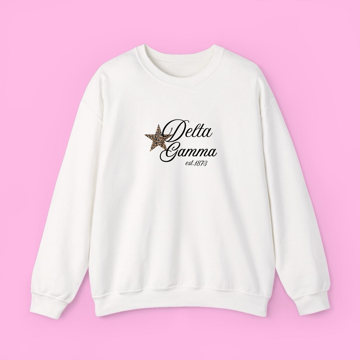 Glammed Out Sweatshirt- Delta Gamma