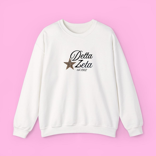 Glammed Out Sweatshirt- Delta Zeta