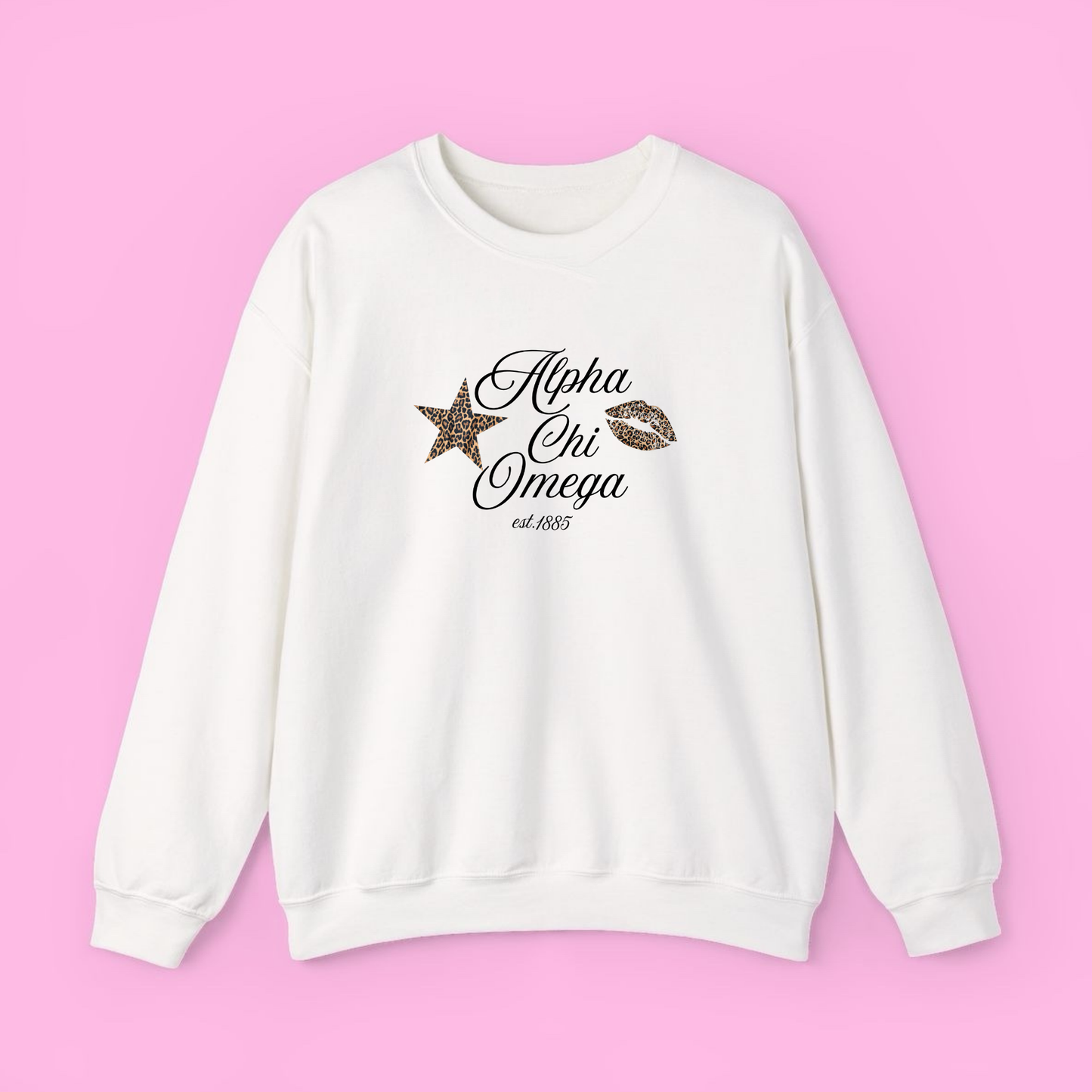 Glammed Out Sweatshirt- Alpha Chi Omega