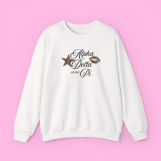 Glammed Out Sweatshirt-Alpha Delta Pi