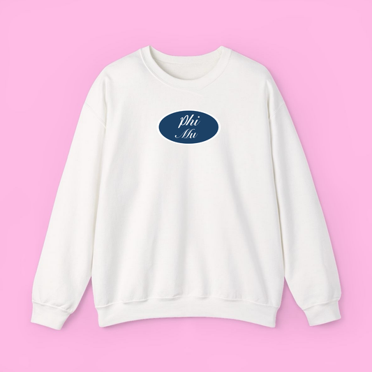 Bumper Sweatshirt- Phi Mu