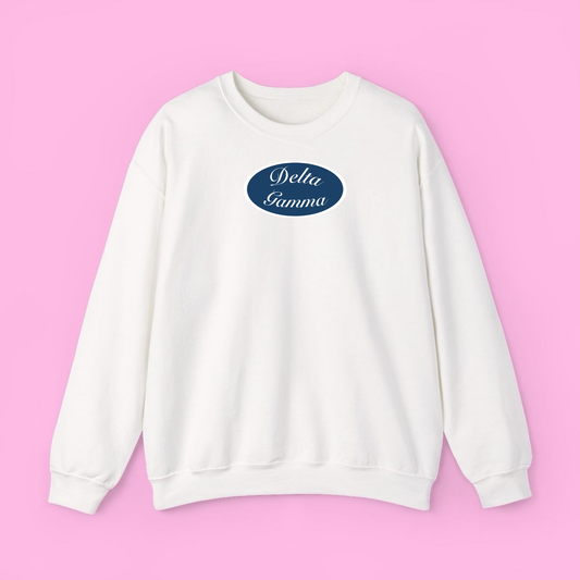 Bumper Sweatshirt- Delta Gamma