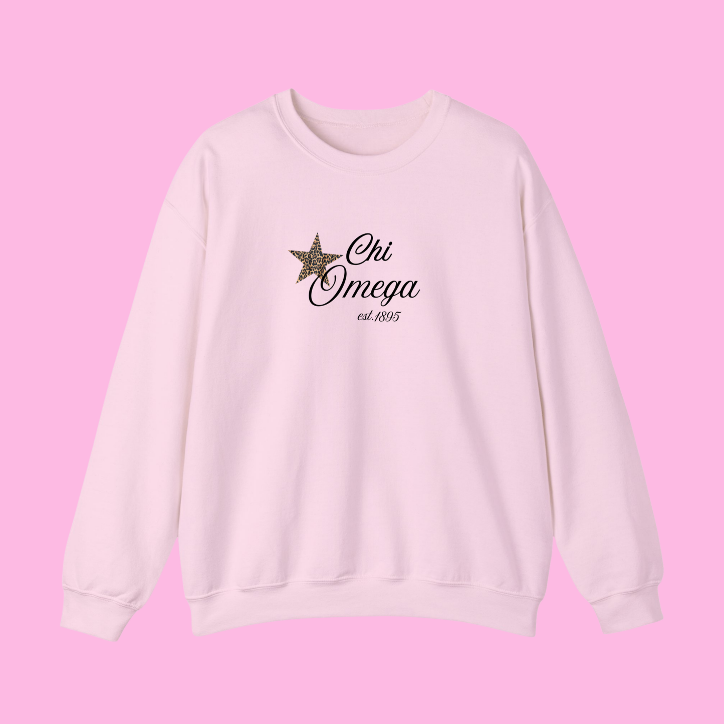 Glammed Out Sweatshirt- Chi Omega