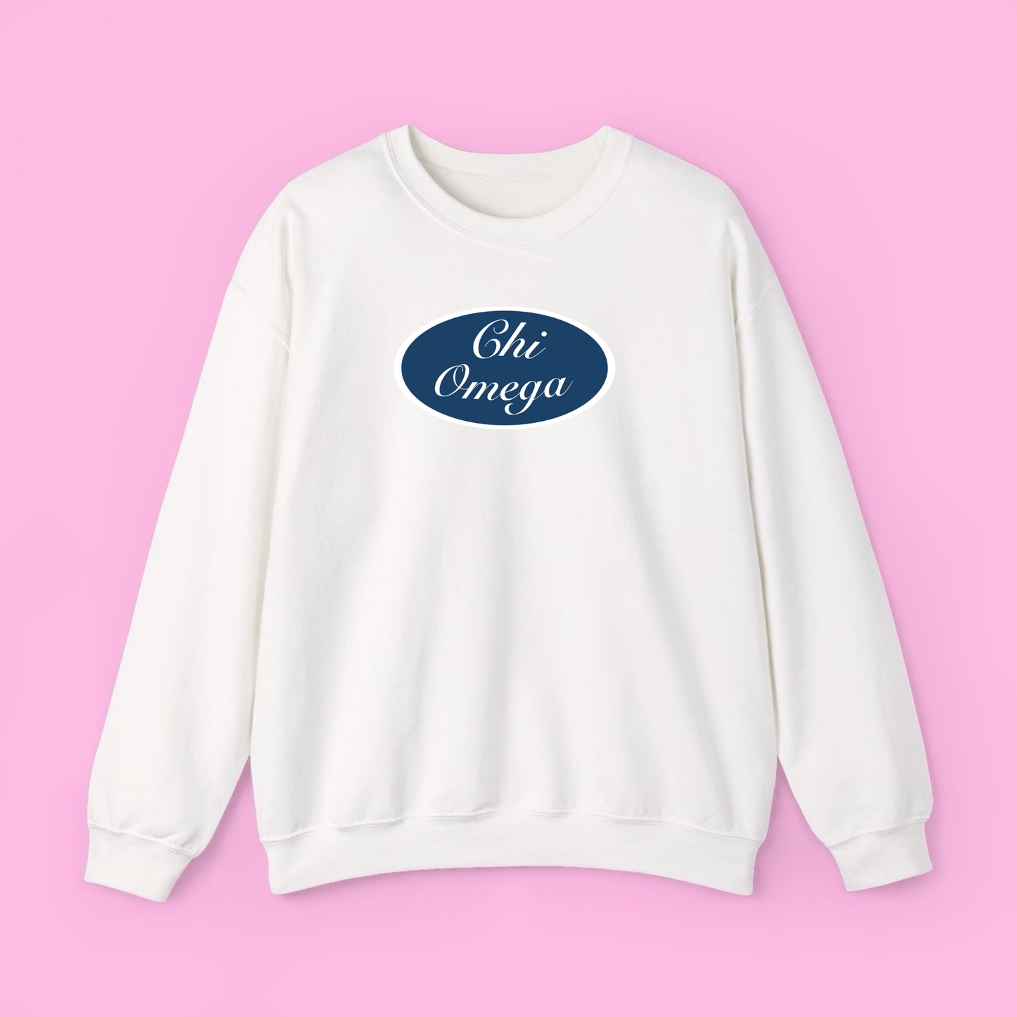 Bumper Sweatshirt- Chi Omega