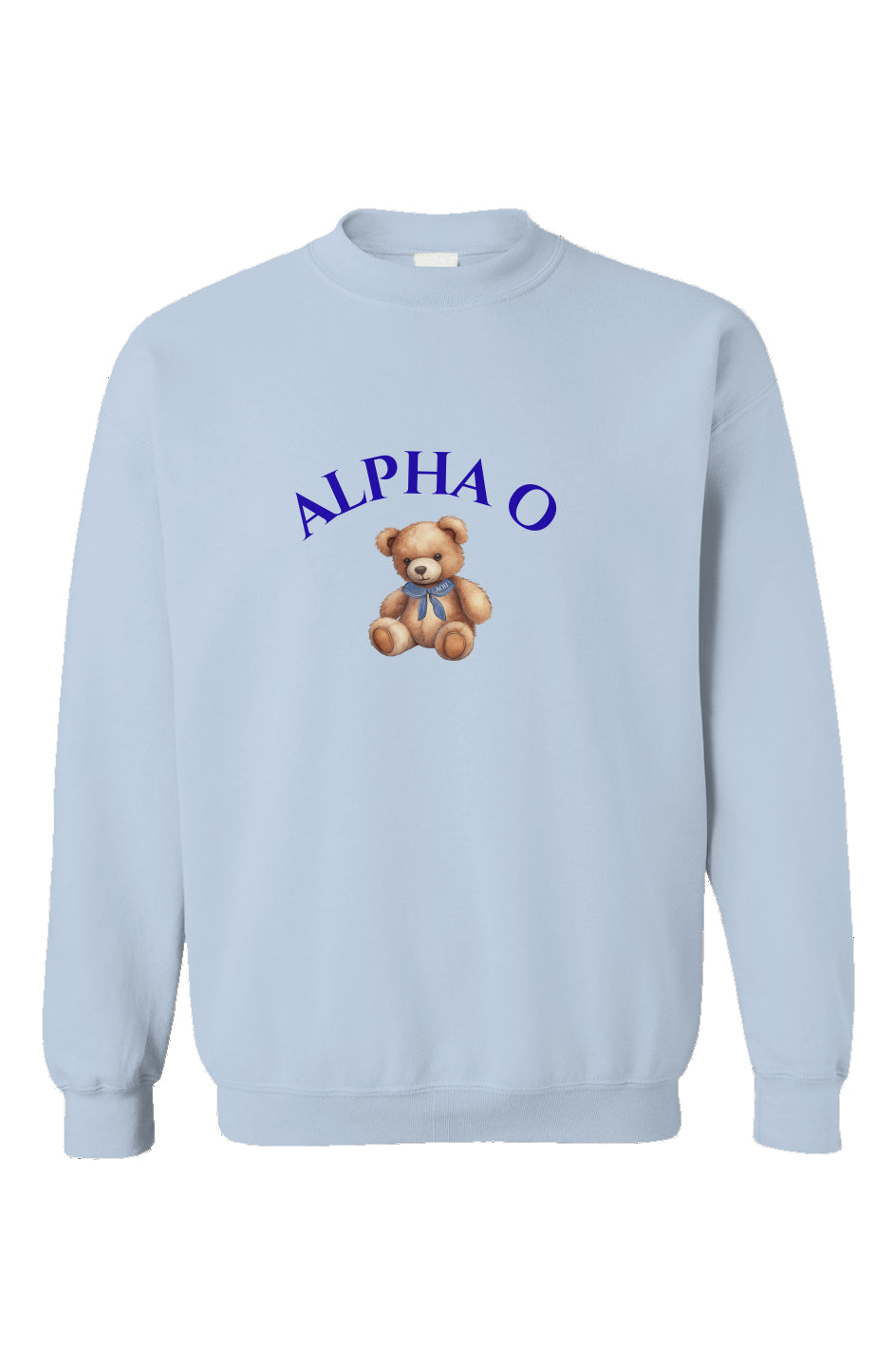 Teddy Sweatshirt- Alpha Omicron Pi