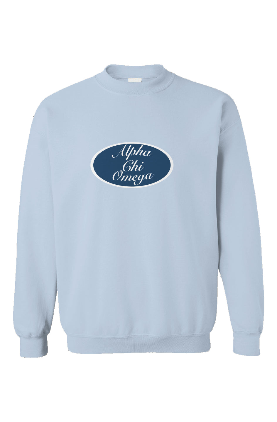 Bumper Sweatshirt- Alpha Chi Omega