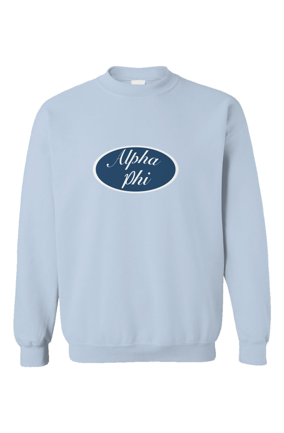 Bumper Sweatshirt- Alpha Phi