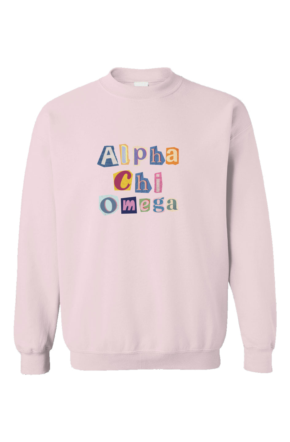 90’s Throwback Sweatshirt-Alpha Chi Omega
