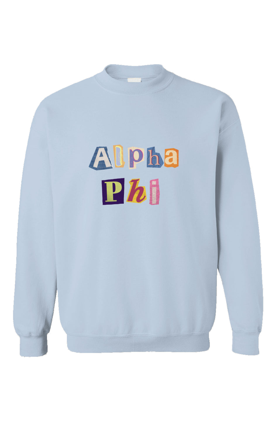 90’s Throwback Sweatshirt- Alpha Phi