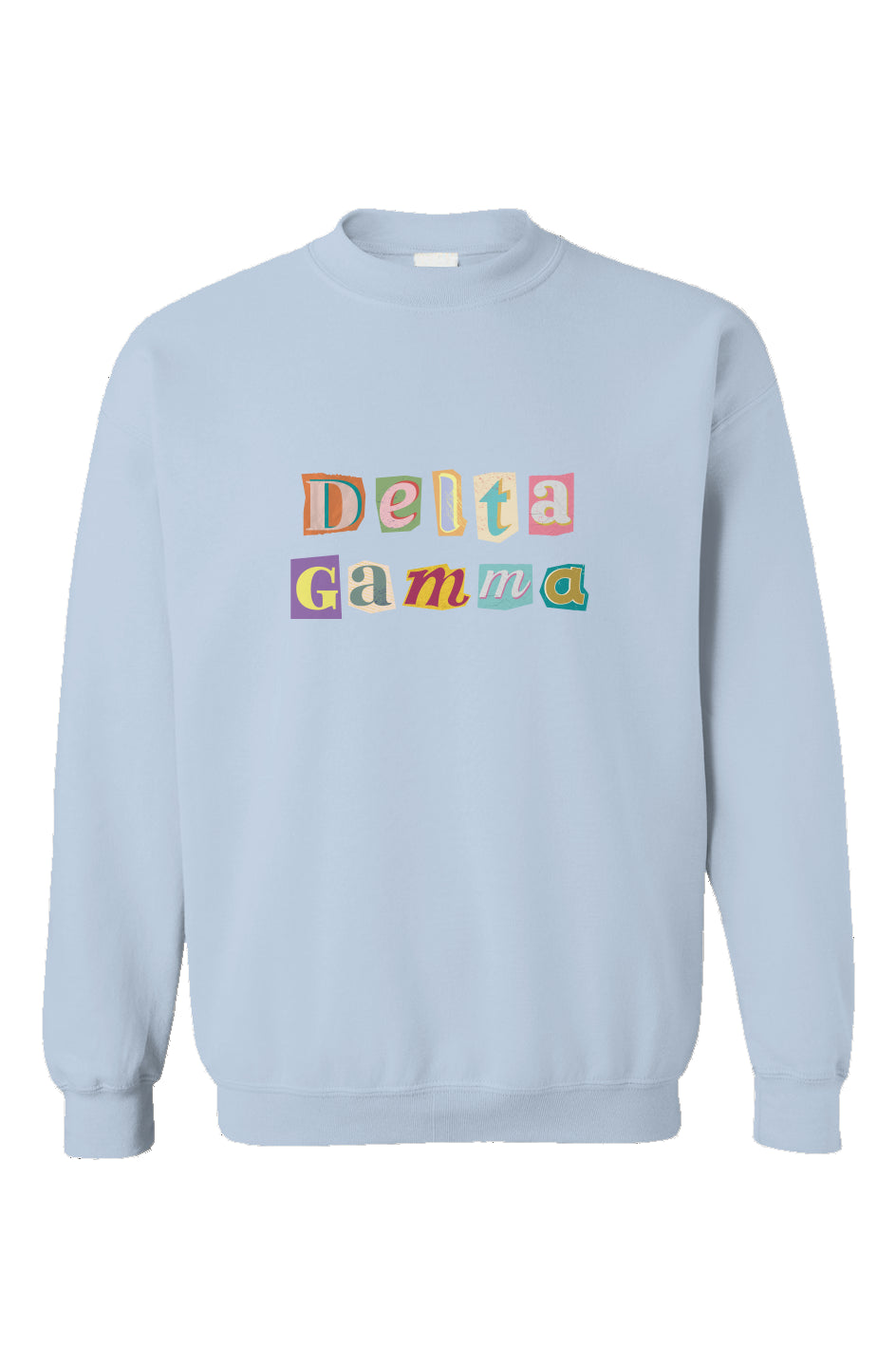 90’s Throwback Sweatshirt- Delta Gamma