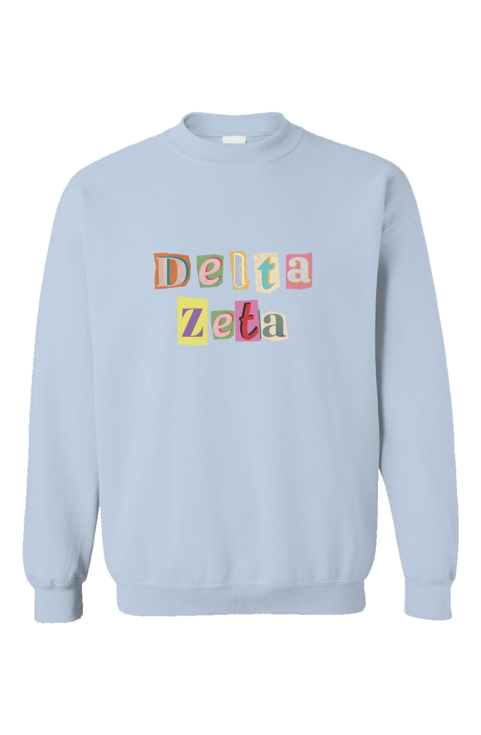 90’s Throwback Sweatshirt- Delta Zeta