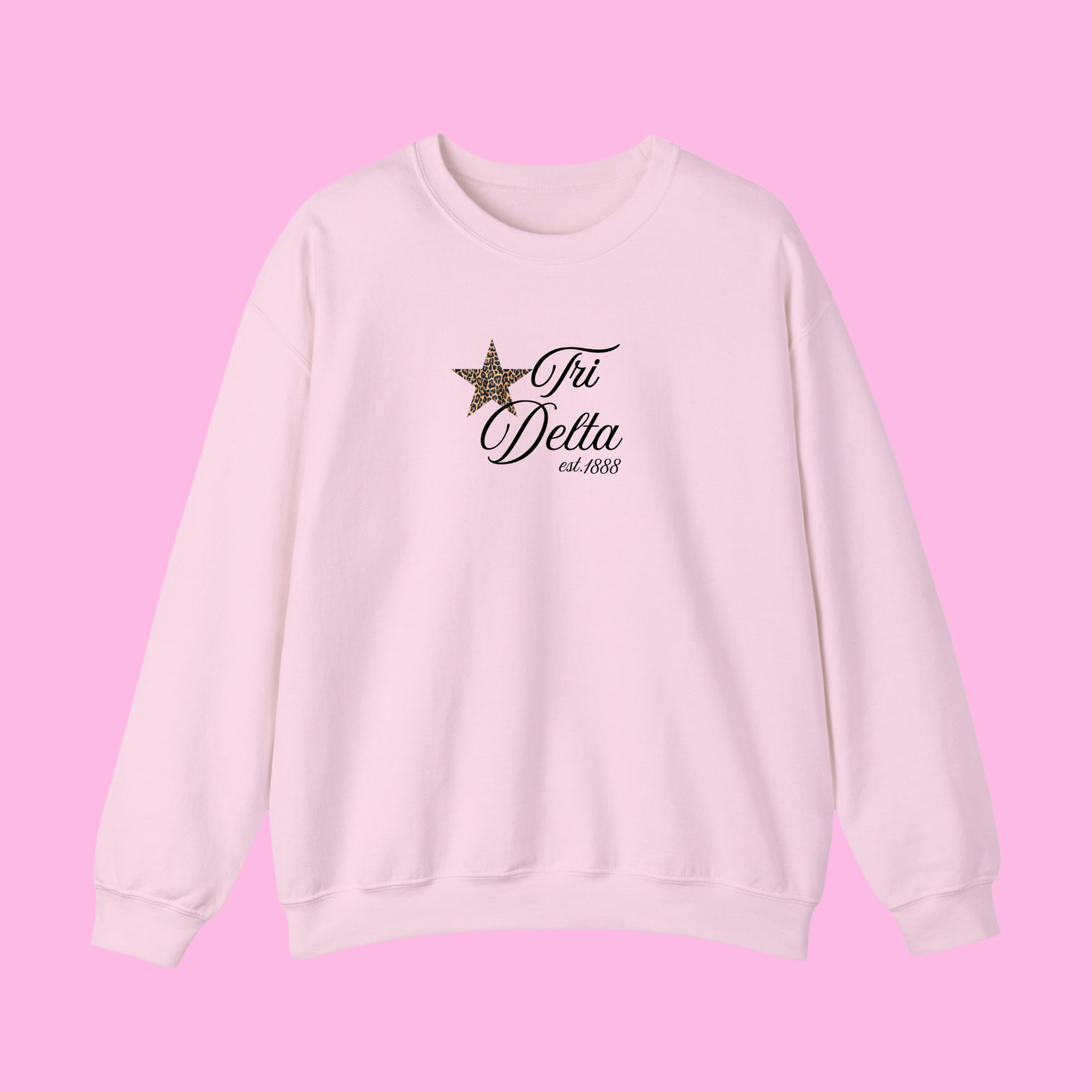 Glammed Out Sweatshirt- Tri Delta