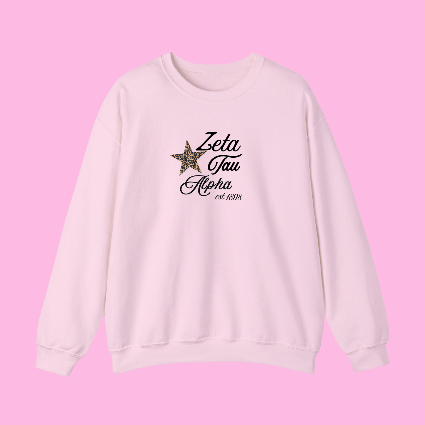 Glammed Out Sweatshirt- Zeta Tau Alpha